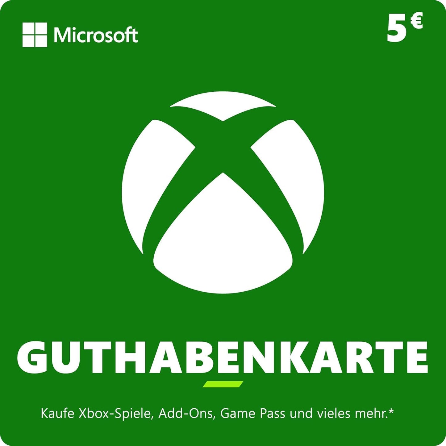 XBOX Geschenkkarte