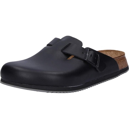 Birkenstock Boston Super Grip aus Naturleder