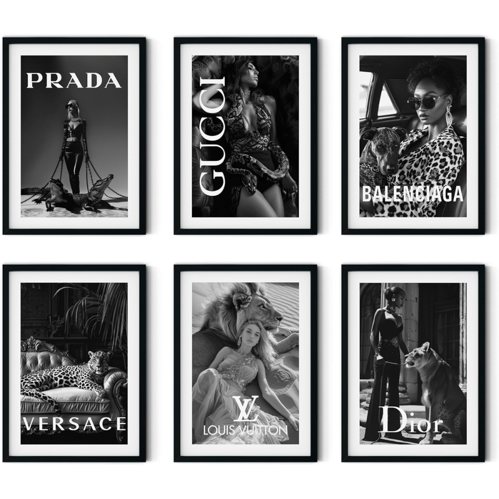 MJ-GRAPHICS® | Mood Poster Set Fashion Luxus